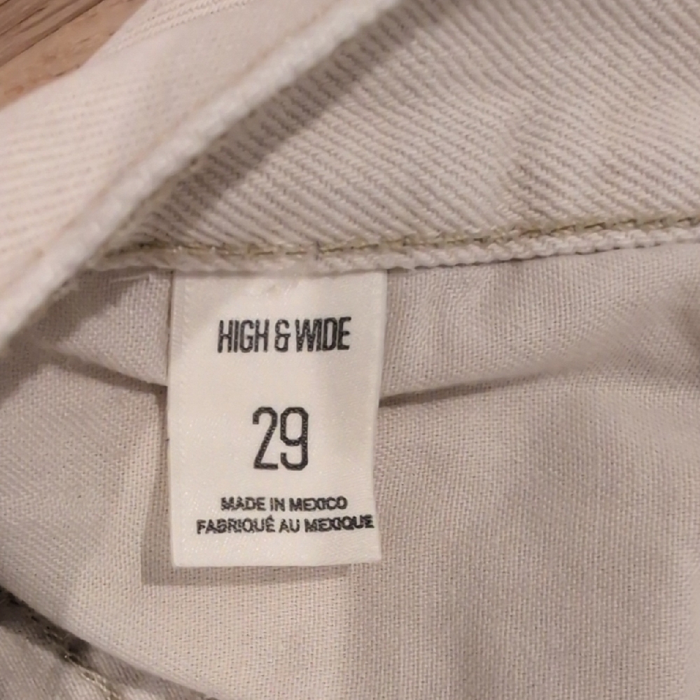 BDG Cream Wide-Leg Pants - Picture 3 of 4